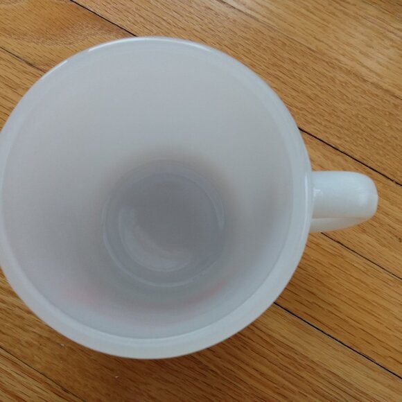 Vintage Milkglass Mug "Pete's Auto Centre" Retro Car Mechanic #1 - Picture 11 of 12